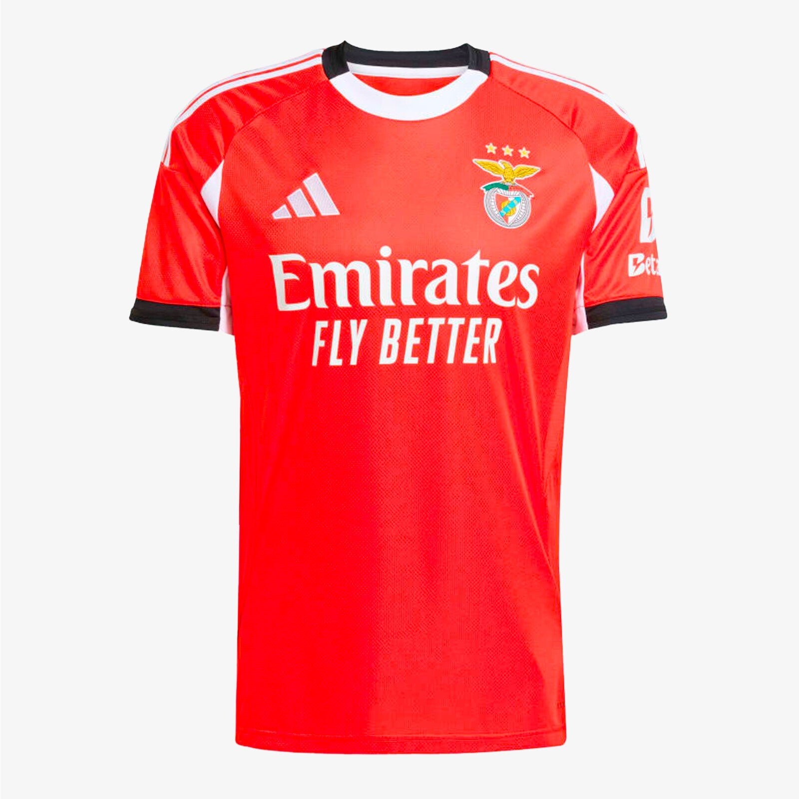 Benfica Home Jersey, Lightweight Athletic Performance Shirt for Soccer Fans 2025 2026
