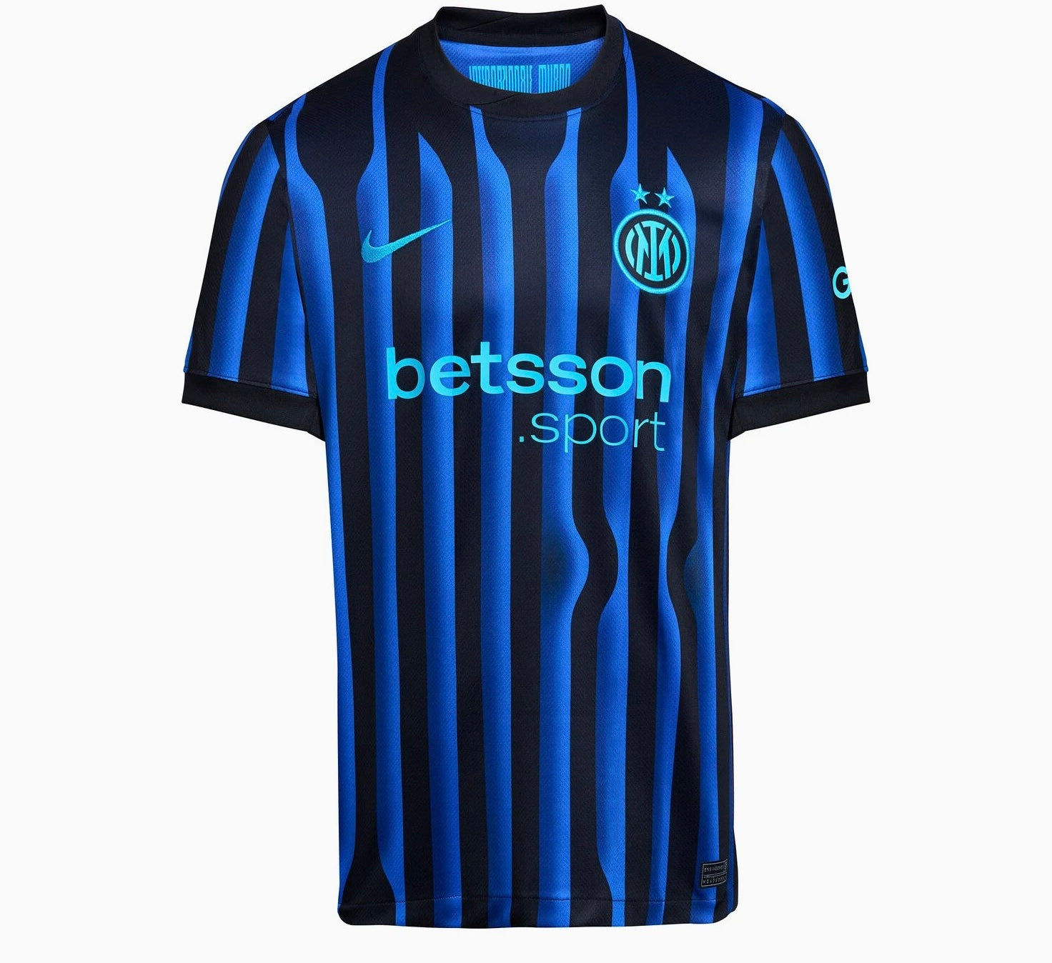 Nike Inter Milan Home Jersey, Lightweight Athletic Performance Shirt for Soccer Fans 2025 2026