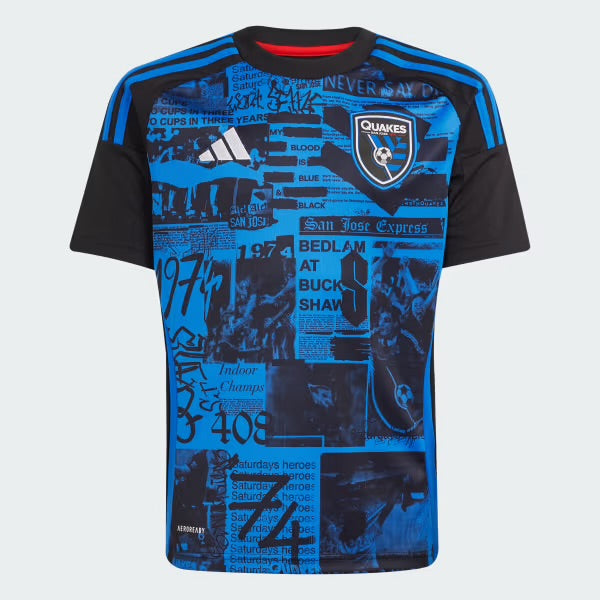 2025/26 San Jose Earthquakes Home Jersey – Fan Version