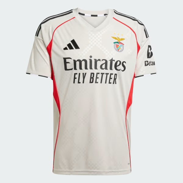 Benfica Away Jersey, Lightweight Athletic Performance Shirt for Soccer Fans 2025 2026