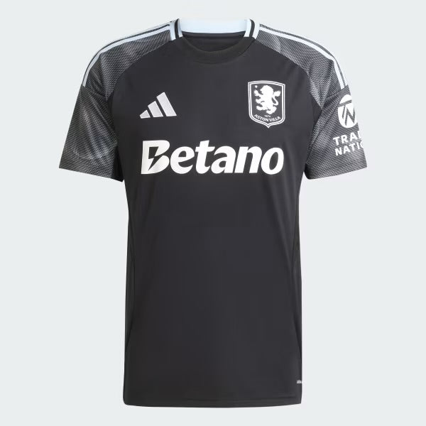 Aston Villa Away Jersey, Lightweight Athletic Performance Shirt for Soccer Fans 2025 2026