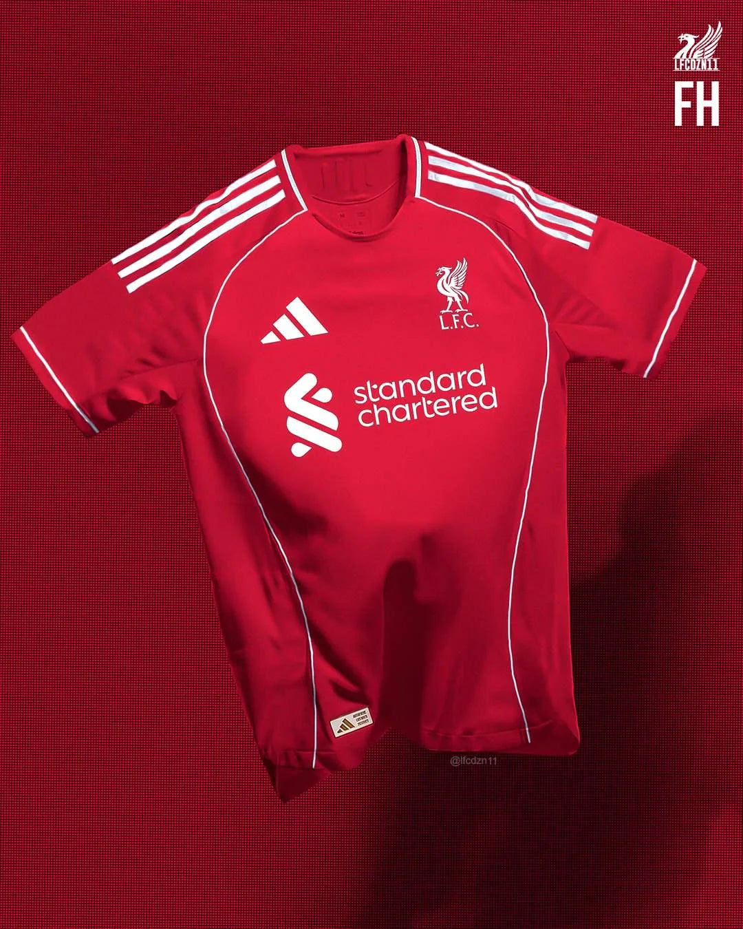 Nike Liverpool Home Jersey, Lightweight Athletic Performance Shirt for Soccer Fans 2025 2026