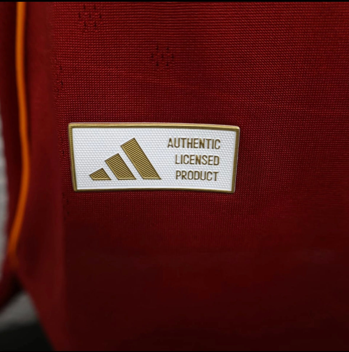 Adidas AS Roma Home Jersey, Lightweight Athletic Performance Shirt for Soccer Fans 2025 2026