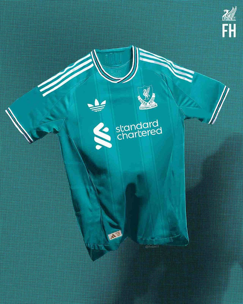 Nike Liverpool Third Jersey, Lightweight Athletic Performance Shirt for Soccer Fans 2025 2026