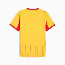 RC Lens Home Jersey, Lightweight Athletic Performance Shirt for Soccer Fans 2025 2026