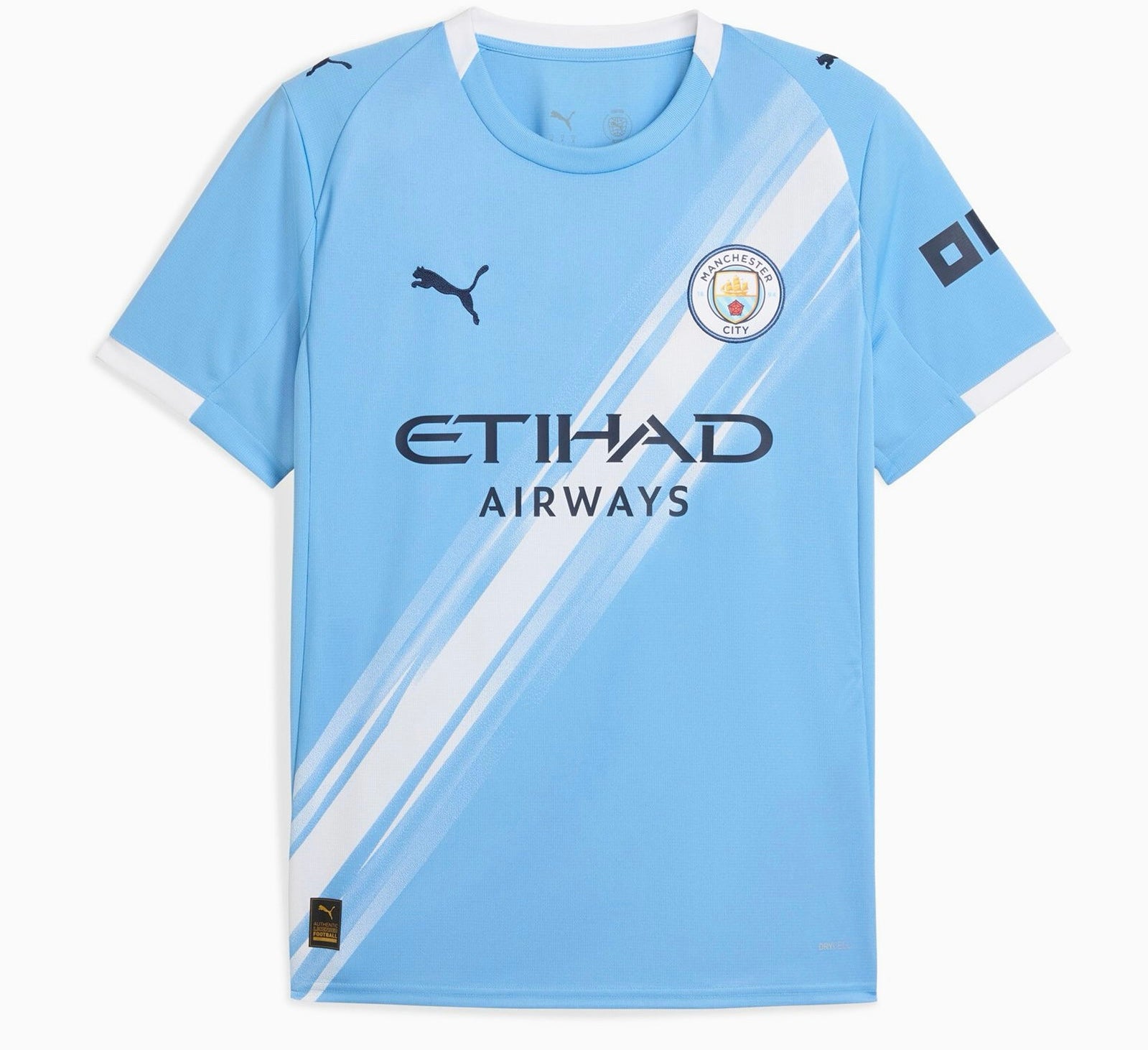 Puma Manchester City Home Jersey, Lightweight Athletic Performance Shirt for Soccer Fans 2025 2026