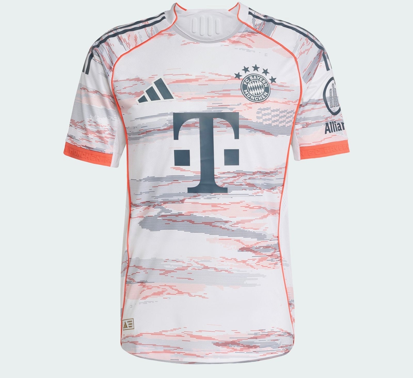 Adidas Bayern Munich Away Jersey, Lightweight Athletic Performance Shirt for Soccer Fans 2025 2026