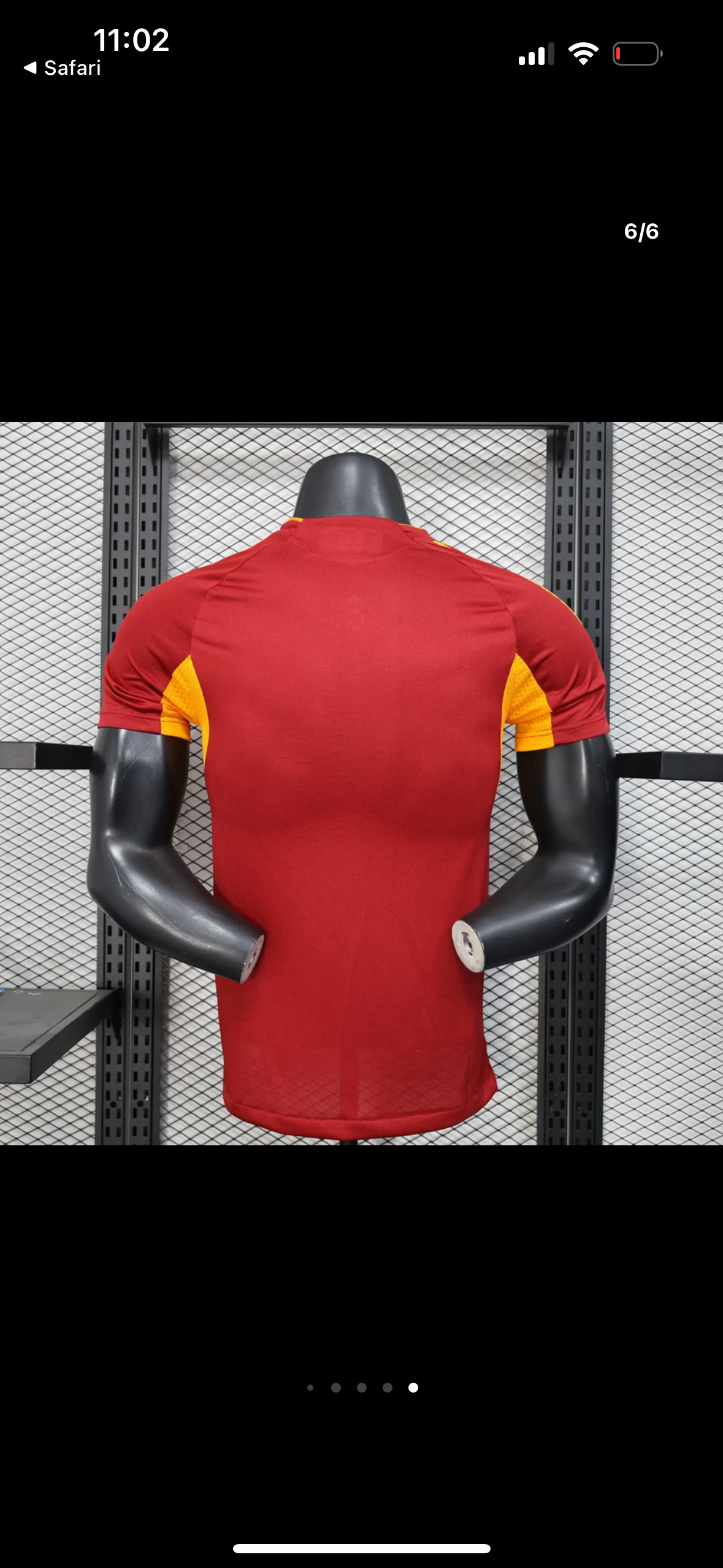 Adidas AS Roma Home Jersey, Lightweight Athletic Performance Shirt for Soccer Fans 2025 2026