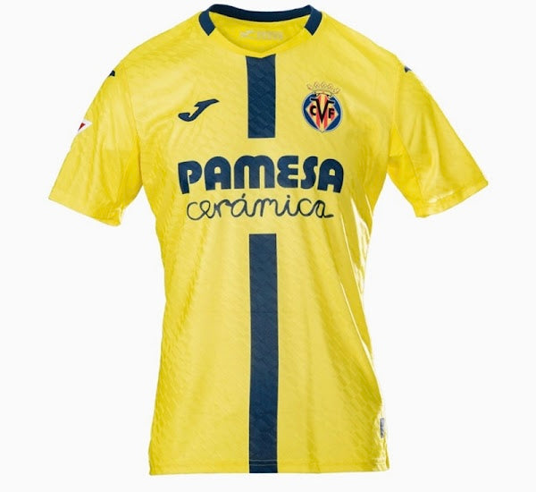 Villarreal Home Jersey, Lightweight Athletic Performance Shirt for Soccer Fans 2025 2026