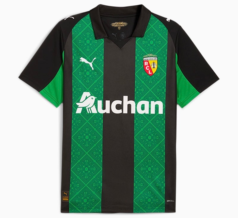 RC Lens Away Jersey, Lightweight Athletic Performance Shirt for Soccer Fans 2025 2026