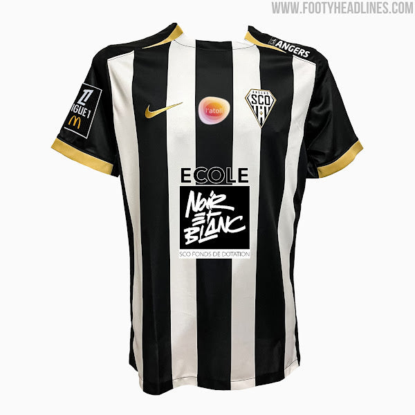 Angers SCO Home Jersey, Lightweight Athletic Performance Shirt for Soccer Fans 2025 2026