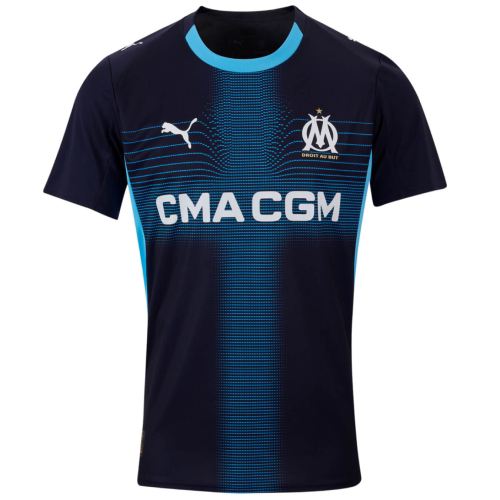 Olympique de Marseille Away Jersey, Lightweight Athletic Performance Shirt for Soccer Fans 2025 2026