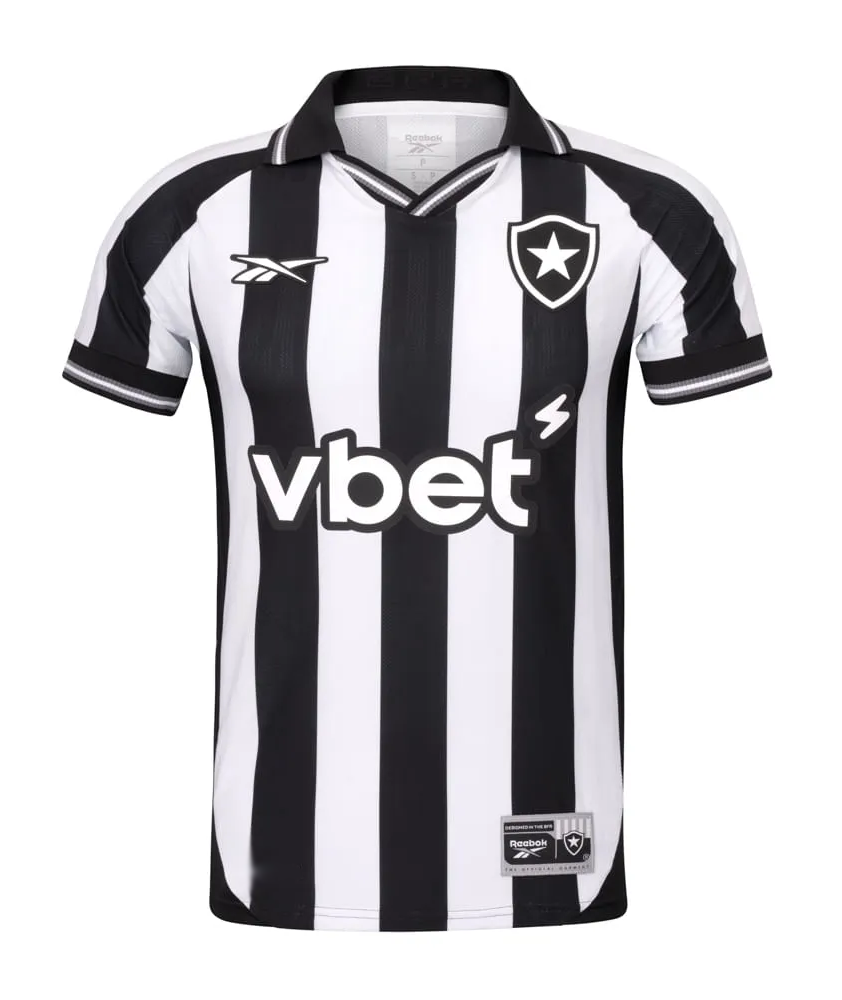 Botafogo Home Jersey, Lightweight Athletic Performance Shirt for Soccer Fans 2025 2026