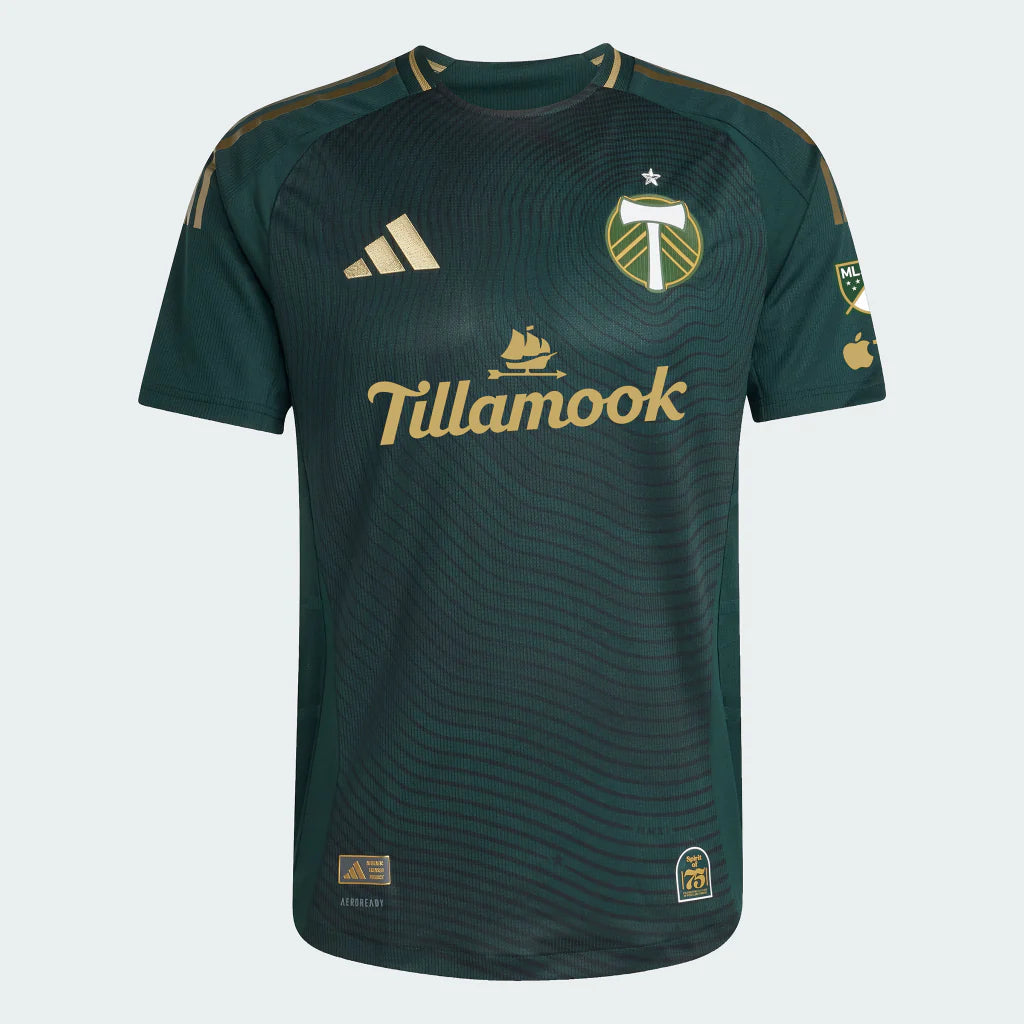 2025/26 Portland Timbers Home Jersey – Fan Version
