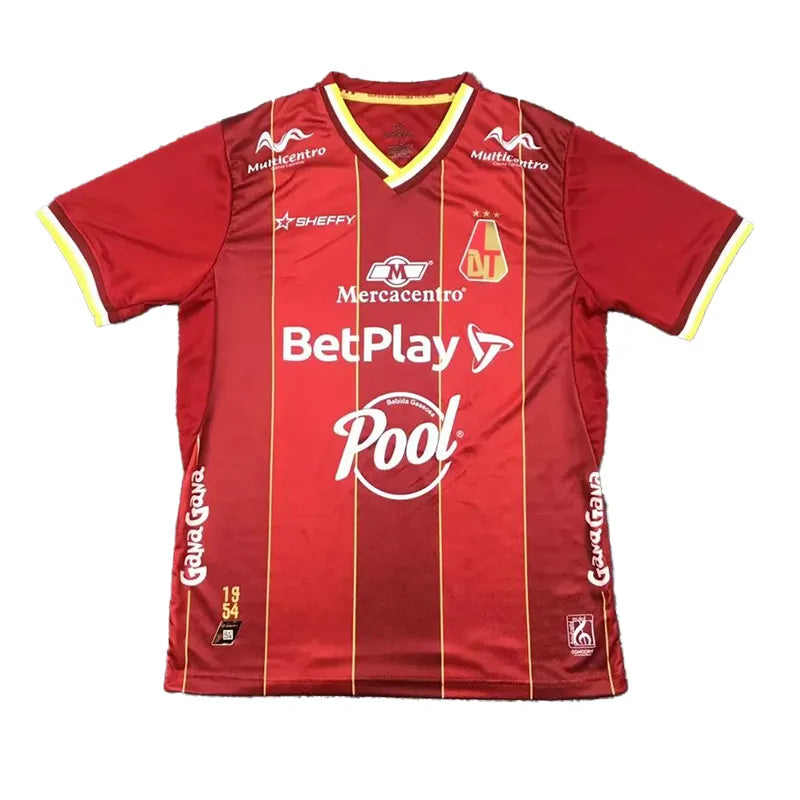 Deportes Tolima 2025/2026 Home Jersey – Men’s